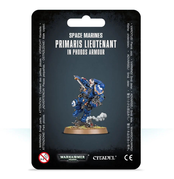 Space Marines: Primaris Lieutenant in Reiver Armour