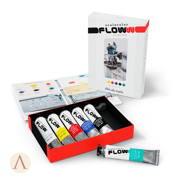 Scalecolor Floww - Oil Paints: Primary