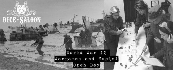 World War II Wargames and Social Open Day Ticket