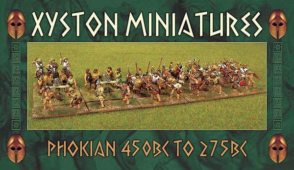 Xyston Phokian Army 450BC-275BC