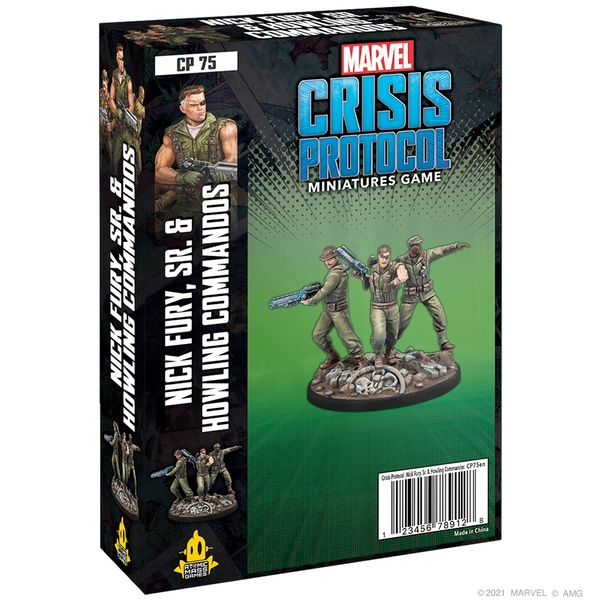 Marvel Crisis Protocol: Nick Fury, SR & Howling Commandos