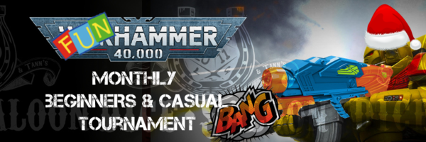 'Funhammer Christmas Cracker 40k 11/12/22 Ticket