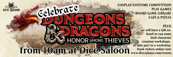 A Ticket for the D&D Character Creation Workshop 12pm-2pm
