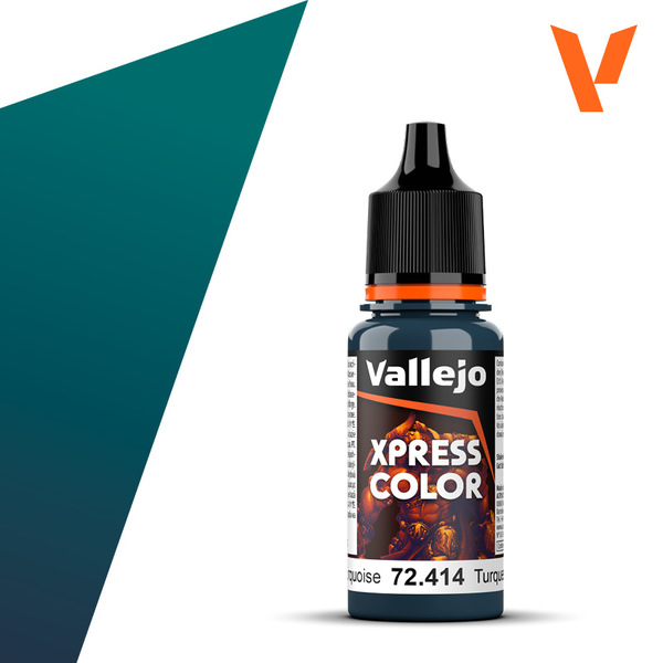 Vallejo Xpress Color 18ml - Caribbean Turquoise
