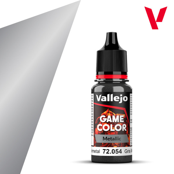 Vallejo Game Color 18ml - Gunmetal