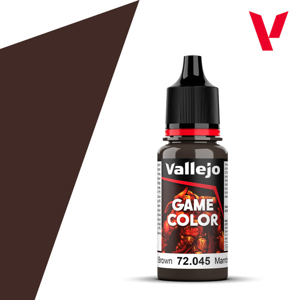 Vallejo Game Color 18ml - Charred Brown