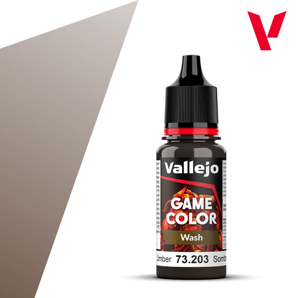 Vallejo Game Color Wash 18ml - Umber 