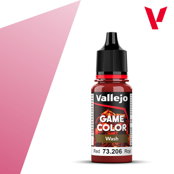 Vallejo Game Color Wash 18ml - Red 