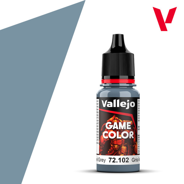 Vallejo Game Color 18ml - Steel Grey