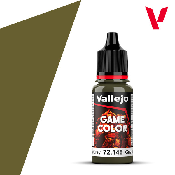 Vallejo Game Color 18ml - Extra Opaque - Heavy/Dirty Grey