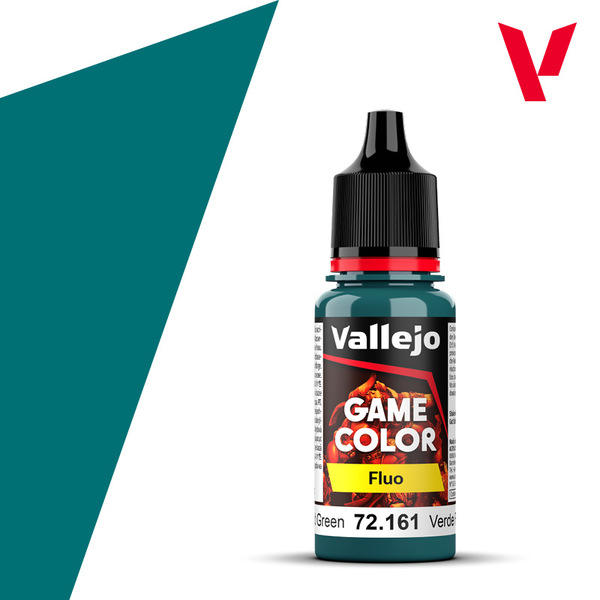 Vallejo Game Color 18ml - Fluo - Fluorescent Cold Green