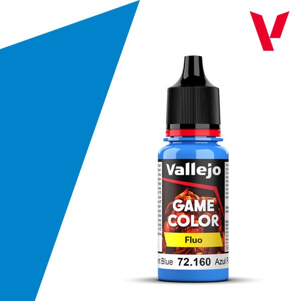 Vallejo Game Color 18ml - Fluo - Fluorescent Blue