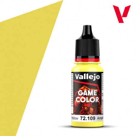 Vallejo Game Color 18ml - Toxic Yellow