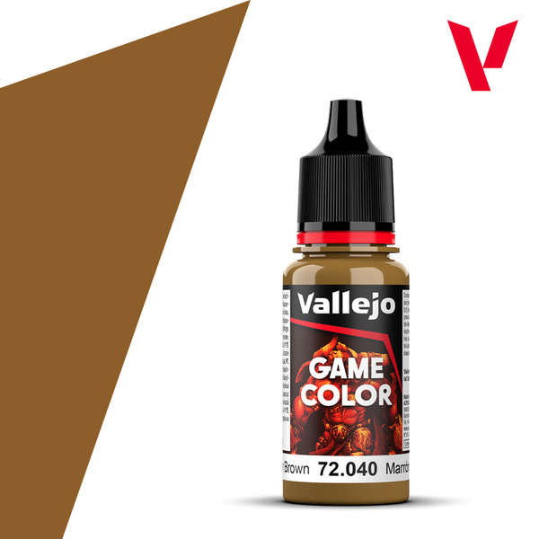 Vallejo Game Color 18ml - Leather Brown