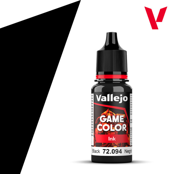 Vallejo Game Color Ink 18ml - Black