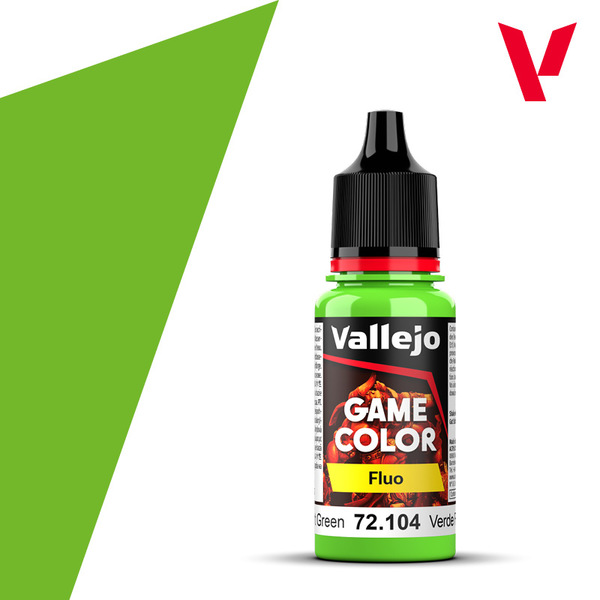 Vallejo Game Color 18ml - Fluo Green