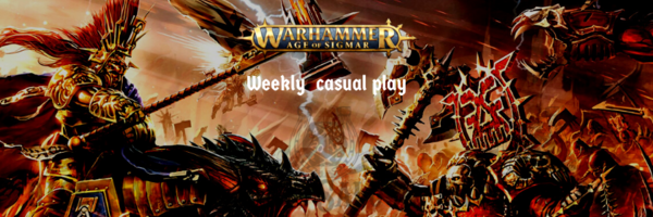 Warhammer Age Of Sigmar Weekly 28/07/23 Ticket