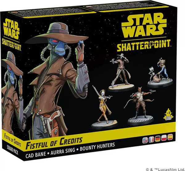 Star Wars Shatterpoint: Fistful of Credits (Cad Bane Squad Pack)