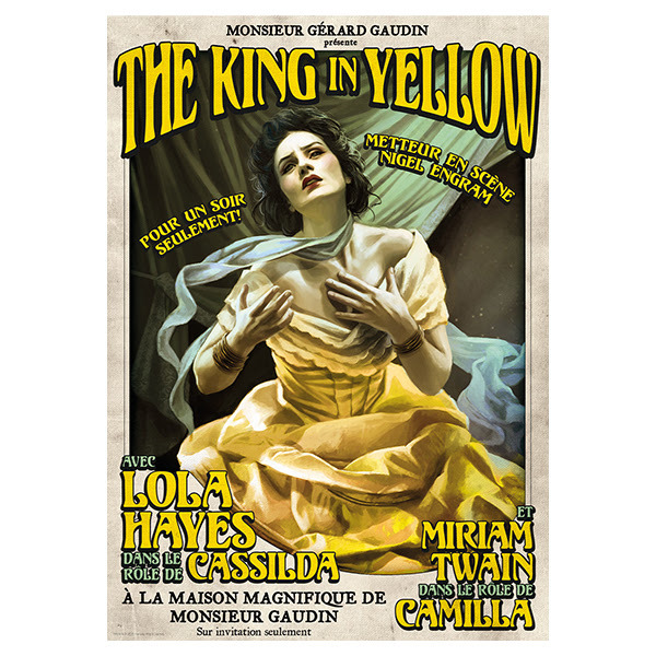 Arkham Horror: Limited Edition Art Print (The King in Yellow)