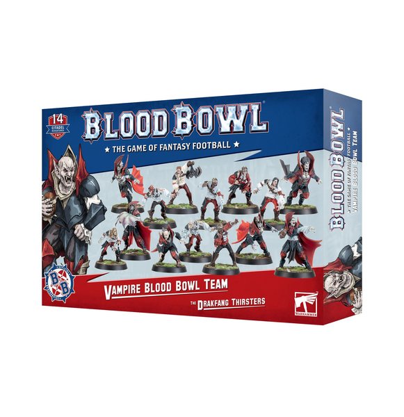 Blood Bowl Vampire Team- The Drakfang Thirsters