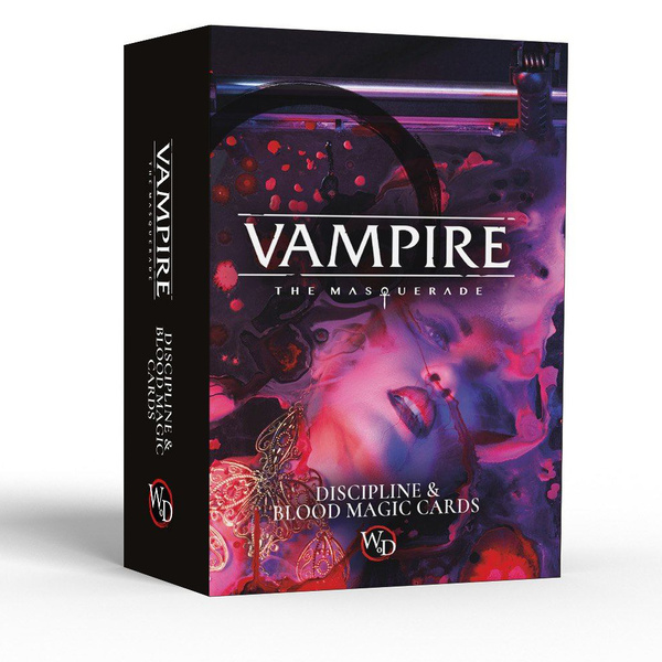 Discipline and Blood Magic Cards: Vampire: The Masquerade 5th Edition RPG