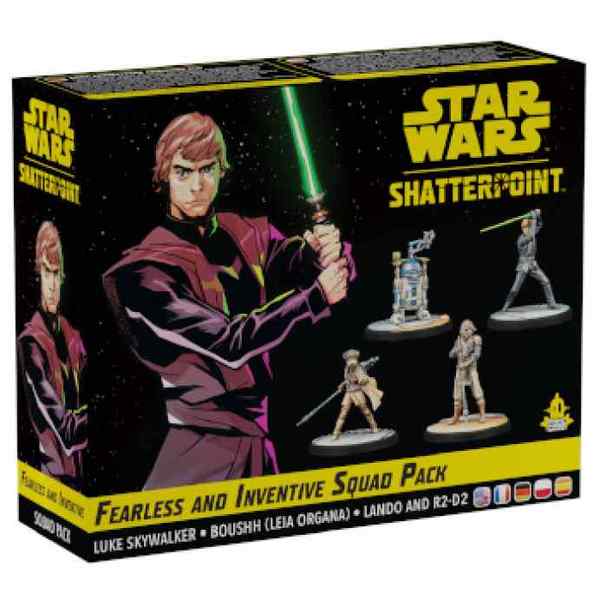 Star Wars Shatterpoint: Fearless and Inventive (Jedi Luke Skywalker Squad Pack)