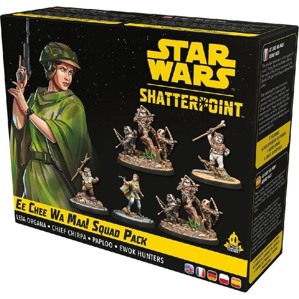 Star Wars Shatterpoint: Ee Chee Wa Maa! (Leia and Ewoks Squad Pack)