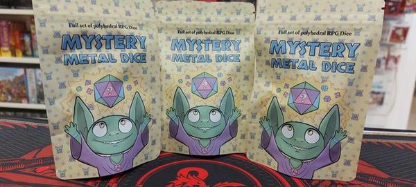Mystery Dice Goblins: Mystery Metal Dice Polyhedral Set (7)