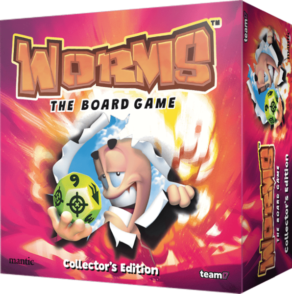 Worms: The Board Game - The Mayhem Kickstarter Box