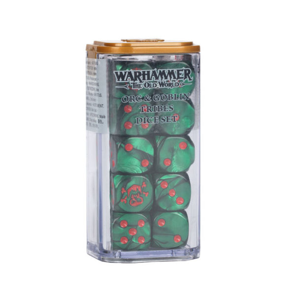 The Old World: Orc & Goblin Tribes - Dice Set