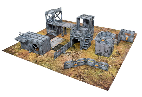 Halo: Flashpoint - Deluxe Buildable 3D Terrain Set