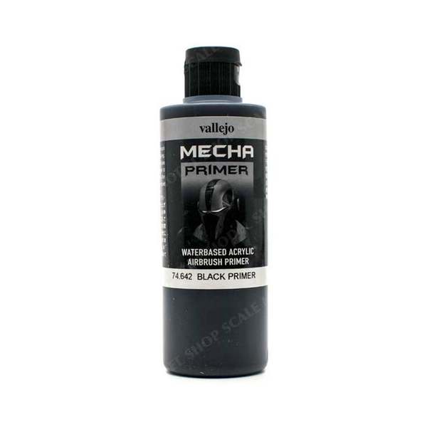 Vallejo Mecha Color Primer Black 200ml