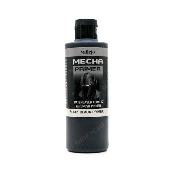 Vallejo Mecha Color Primer Black 200ml