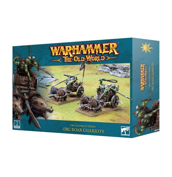 The Old World: Orc & Goblin Tribes - Orc Boar Chariots
