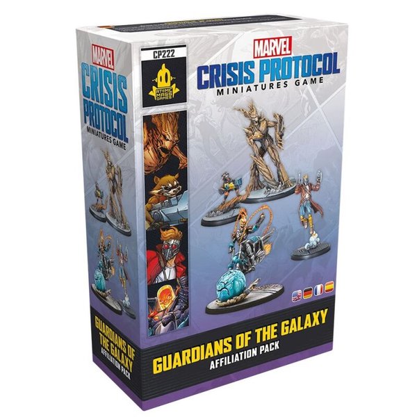Marvel Crisis Protocol: Guardians of The Galaxy Affiliation Pack