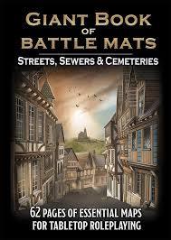 Giant book of Battle Mats: Streets, Sewers & Cemetaries