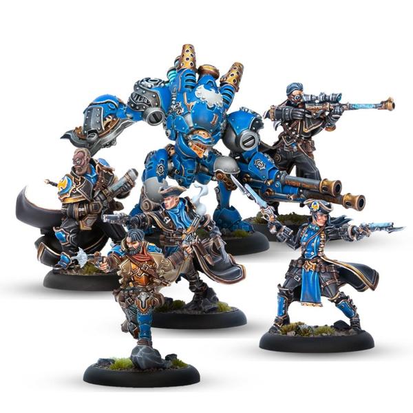 Warmachine: Cygnar - Hellslingers Command Cadre 