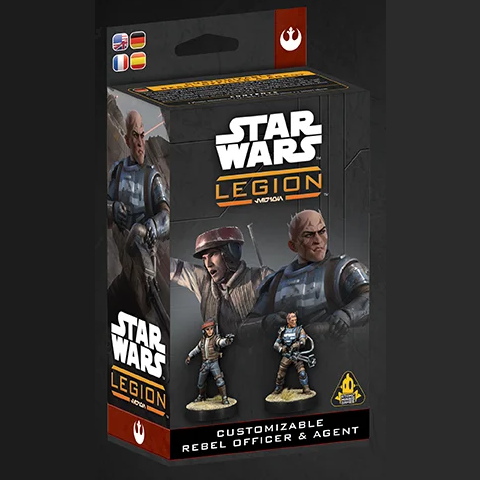 Star Wars Legion: Customisable Rebel Officer & Agent