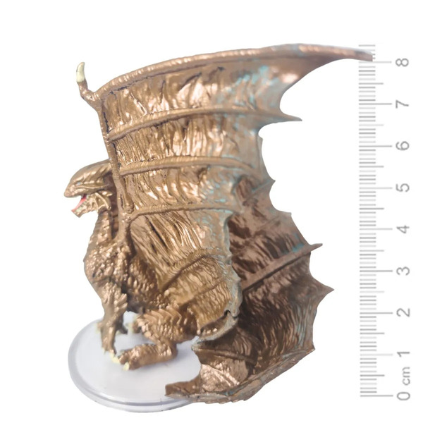 D&D Pre-Painted Icons of the Realm: Young Copper Dragon