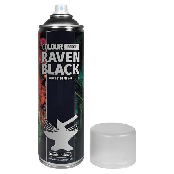 Colour Forge Spray Raven Black (500ml)