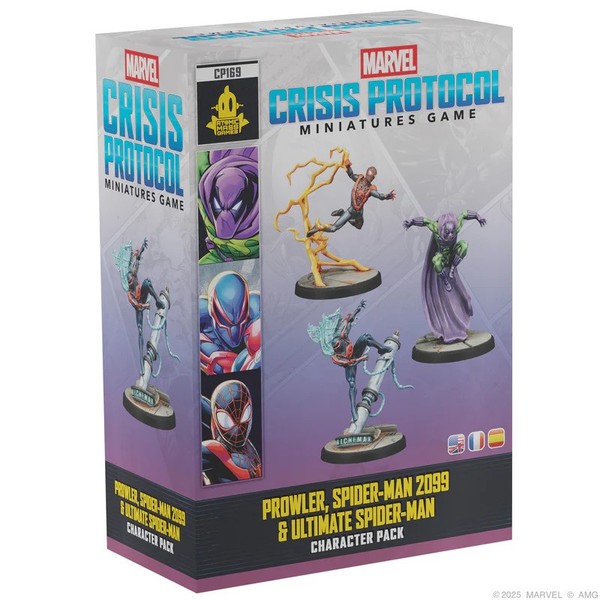 Marvel Crisis Protocol - Prowler, Spider-man 2099 & Ultimate Spider-Man
