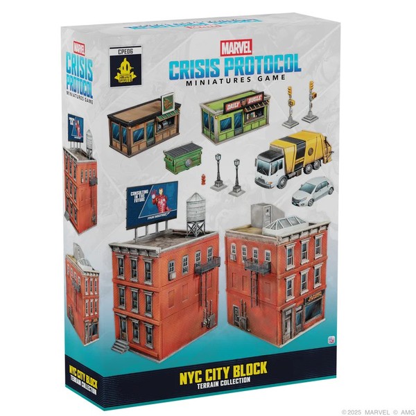 Marvel Crisis Protocol - NTC City Block Terrain Collection