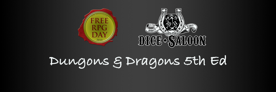 Free rpg day   d d 5e