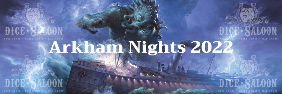 Arkham nights 2022 banner