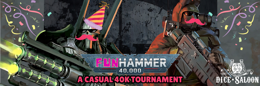 New funhammer banner for events website