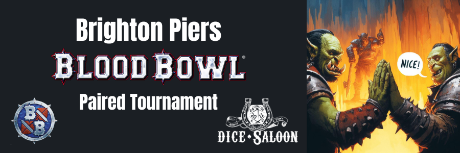 Bloodbowl paired event banner